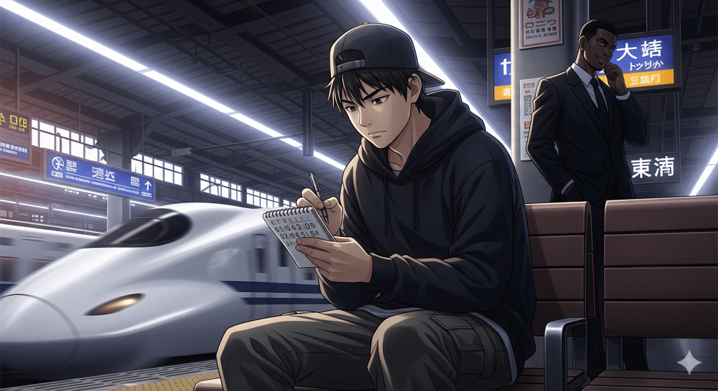 電車とノート – The Train and the Notebook (JLPT N4 Graded&nbsp;Reader)